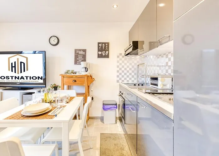 Daire Le Petit Ideal Confort Gare Netflix Stationnement Proche Et Gratuit *