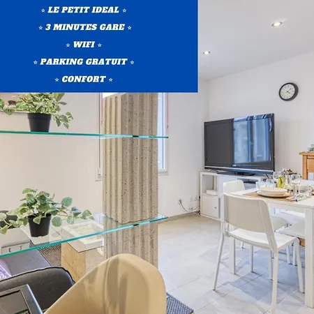 Le Petit Idéal Confort Gare Netflix Stationnement Proche Et Gratuit Apartamento *