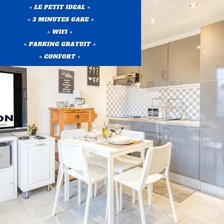 Le Petit Idéal Confort Gare Netflix Stationnement Proche Et Gratuit Apartamento Grenoble